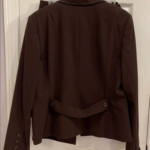 Worthington Brown skirt suit. Size 8